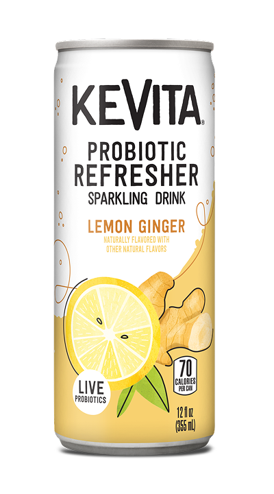Sparkling Probiotic Drink Mojita Lime Mint Coconut Bottle Image