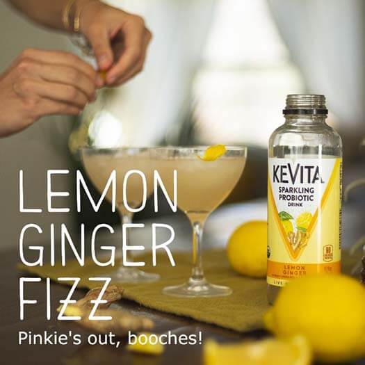 LEMON GINGER FIZZ