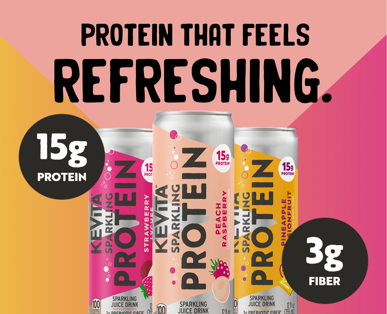 Sparkling Protein Drinks